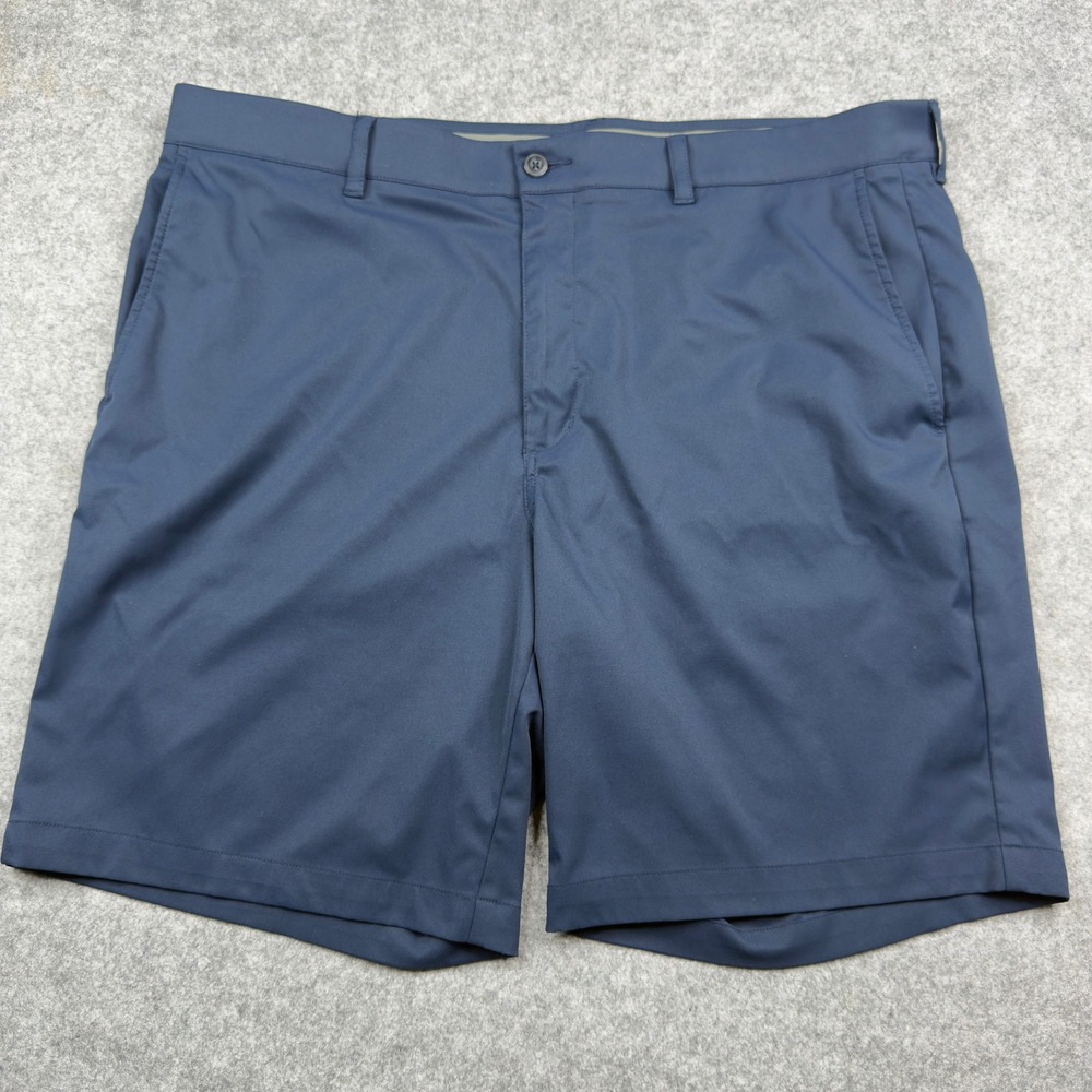 Perry Ellis Portfolio Mens Navy Blue Performance Golf Shorts Size 38 DS884